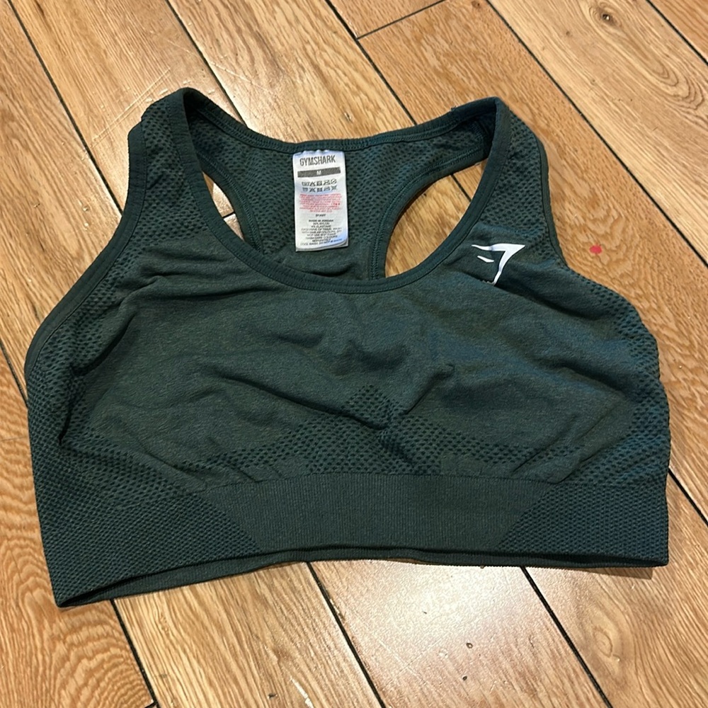 Gymshark Forest Green Sports Bra